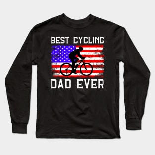 Best Cycling Dad Ever Long Sleeve T-Shirt